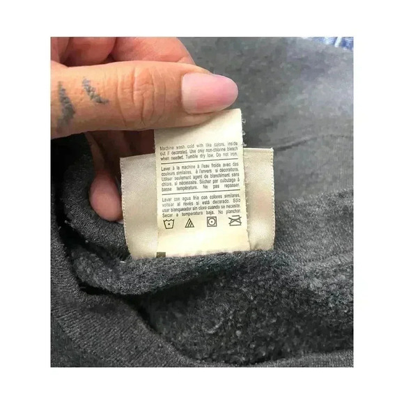 VTG Game Over Gray Pullover Sweatshirt 3XL Men's Video Games Cotton Blend - Picture 7 of 9